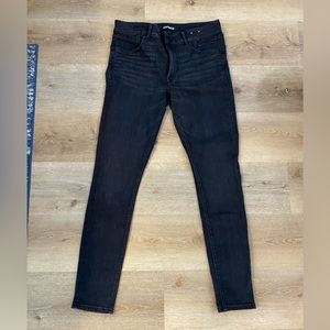 Express Black Jean Legging: Denim Perfect Lift - Size 10, Midrise - Tags On